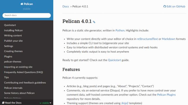 Pelican: мощный инструмент для создания статических веб-сайтов